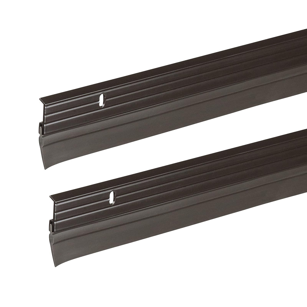 Frost King Barrido de Puerta B59/36H | Aluminio y vinilo de alta calidad, 1-5/8 x 36 pulgadas, café, paquete de 2