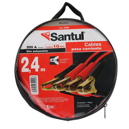 Santul 2290 Cables Pasacorriente, 2.4 m