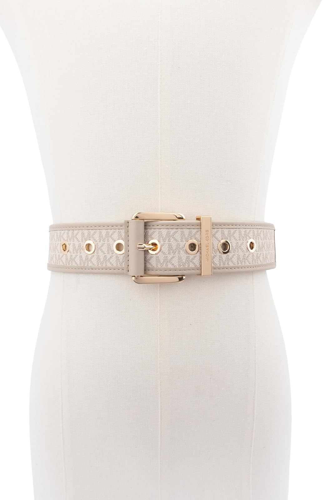 Michael Kors 42mm Logo Belt With Grommets Cinturón Mujer