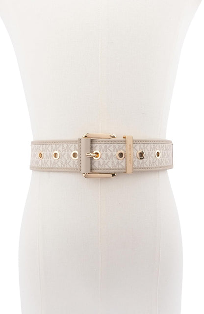 Michael Kors 42mm Logo Belt With Grommets Cinturón Mujer