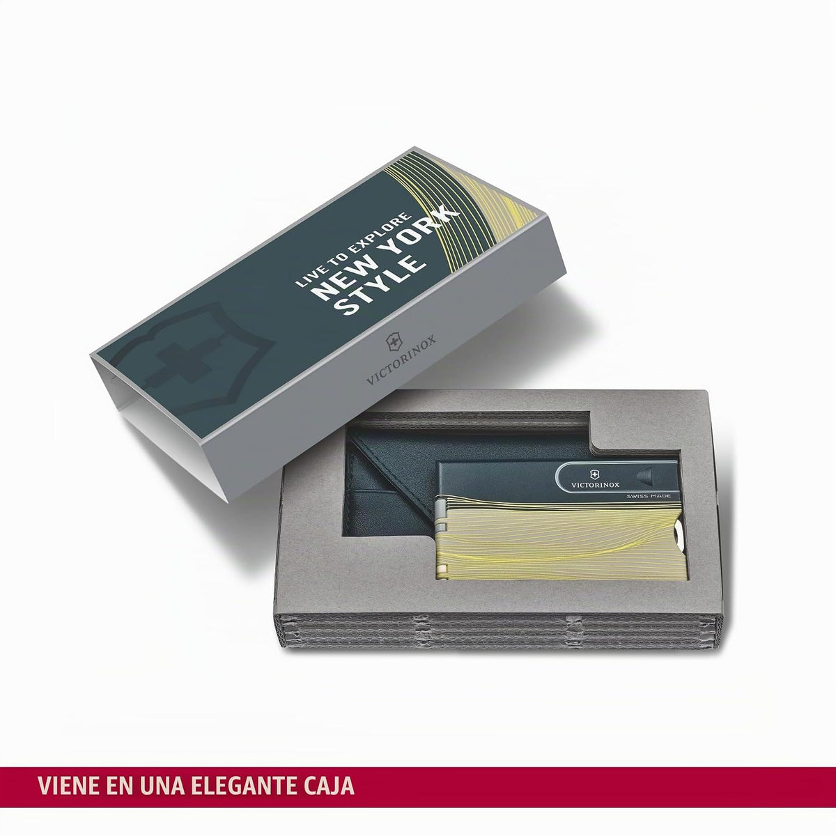 Victorinox Swiss Card Classic New York Style, Gris