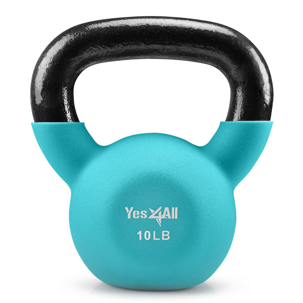 Yes4All Pesa Rusa Recubierta de Neopreno - 10lbs