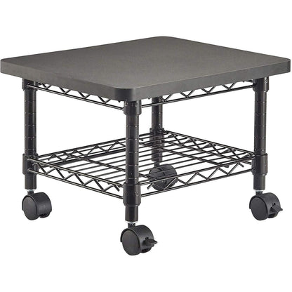 Safco 5206BL Under-Desk Printer/Fax Stand, Black