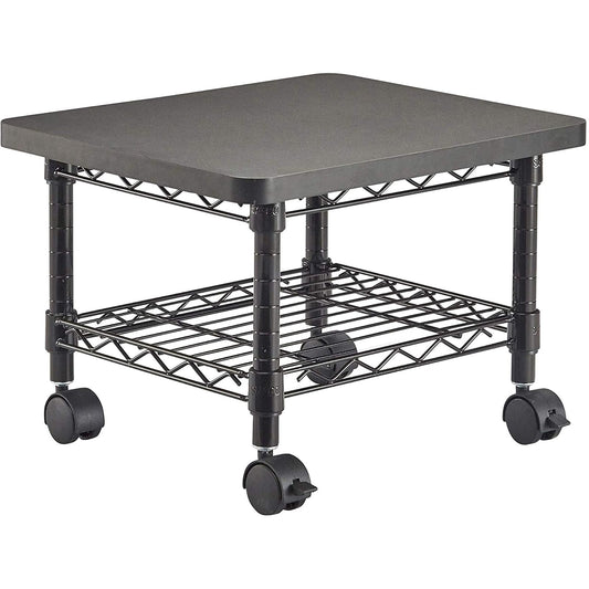 Safco 5206BL Under-Desk Printer/Fax Stand, Black