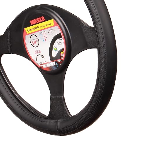 MIKEL´S Mikel's CU-PN Cubrevolante Universal de Piel Color Negro