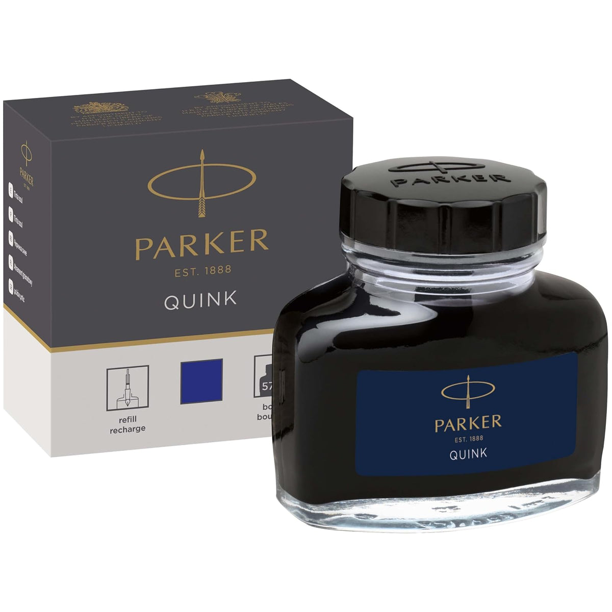 Parker Pk Bottle Ink Azul Box