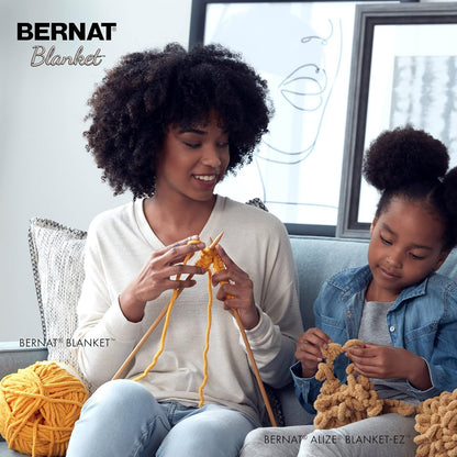 Bernat Blanket BB Twilight Yarn - Paquete de 2 paquetes de 300 g/10.5 oz - 100% poliéster - #6 Super voluminoso - 220 yardas - Tejer/Crochet