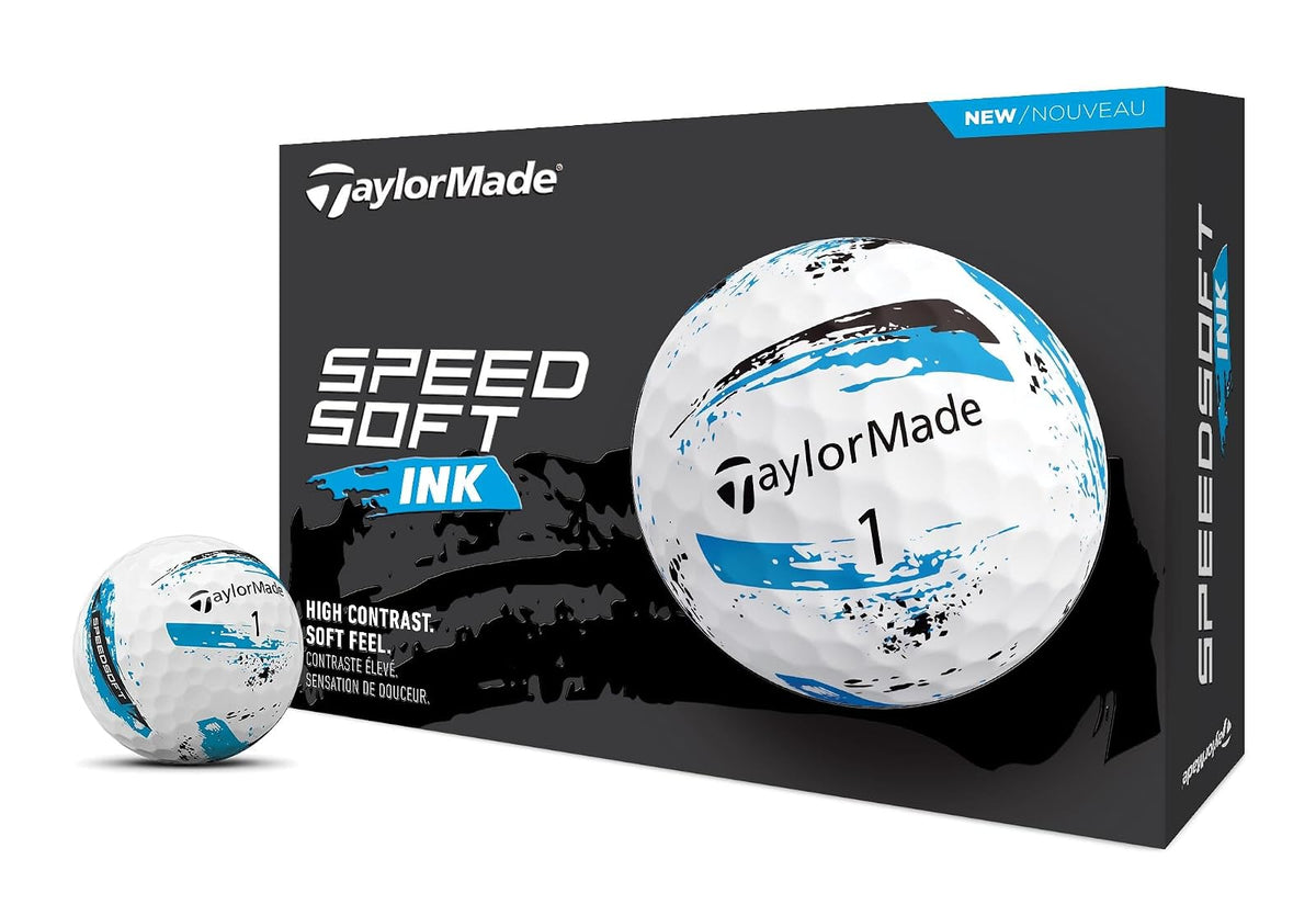 TaylorMade SpeedSoft Pelotas de Golf - azul