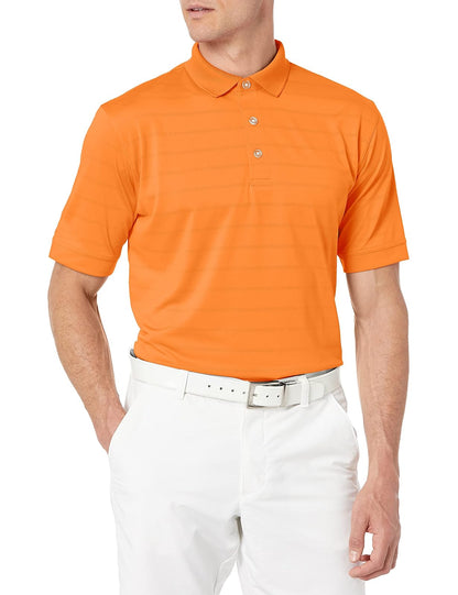 Callaway OPTI-Vent Playera Tipo Polo de Manga Corta, para Hombre - Carrot - XL
