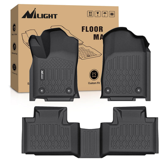 Nilight Alfombrillas para Dodge Durango Jeep Grand Cherokee 2016-2023, Ajuste Personalizado para Todo Tipo de Clima