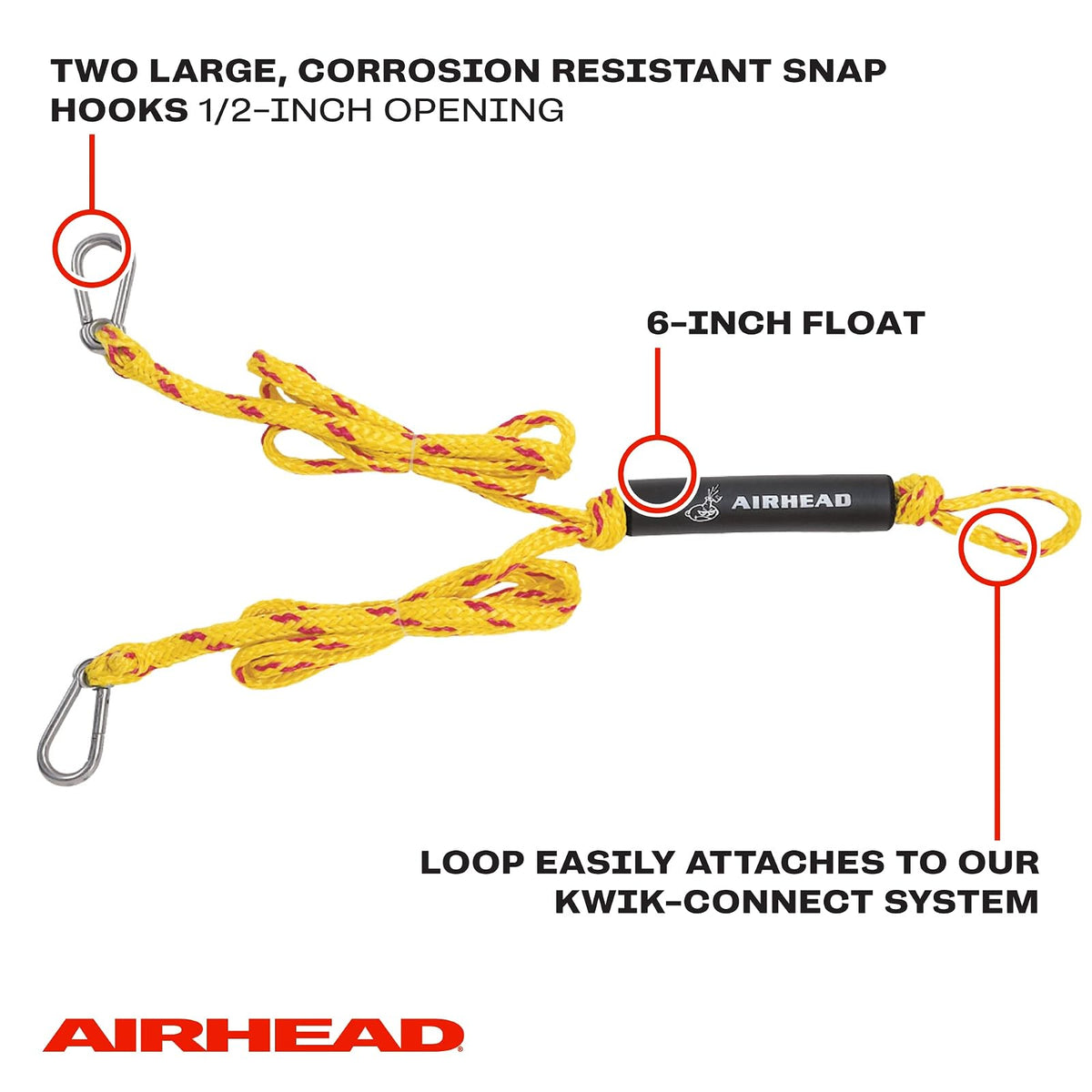 AIRHEAD Watersports AIRHEAD Tow Harness 12'