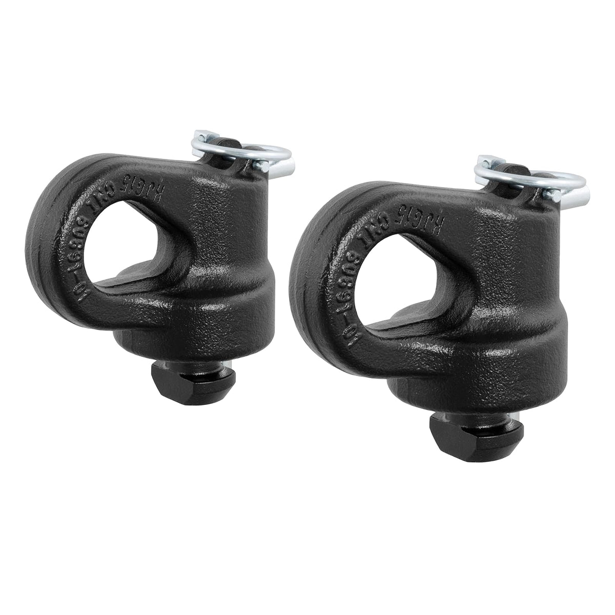 CURT Anclajes de Cadena Gooseneck OEM 30K 60691 para Silverado/Sierra/F-250/F-350 Titan XD Negro