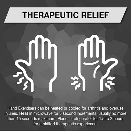 TheraBand - ejercitador de mano, pelota antiestrés para la mano, para fortalecer la muñeca, los dedos y el antebrazo y para terapia. Pelota para apretar para aumentar la flexibilidad de la mano y aliviar el dolor de las articulaciones