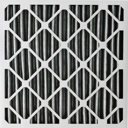 Nordic Pure 20x20x4PM12C-2 Pleated MERV 12 Plus Carbon AC Furnace Filters, 20 x 20 x 4", 2 Pack