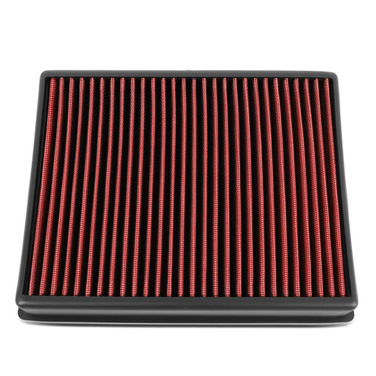 DNA Motoring Filtro de Aire Lavable AFPN-202-RD, Rojo, para Ford Edge, Fusion, Lincoln Continental, MKX, MKZ