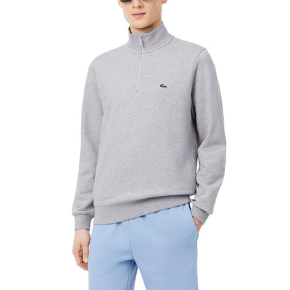 Lacoste Core Collection Regular Fit Classic Zip Up Mock Neck Sweatshirt Sudadera Hombre