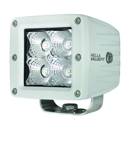 Hella 357204041 ValueFit Luz de Conducción Todoterreno 4 LED, Blanco