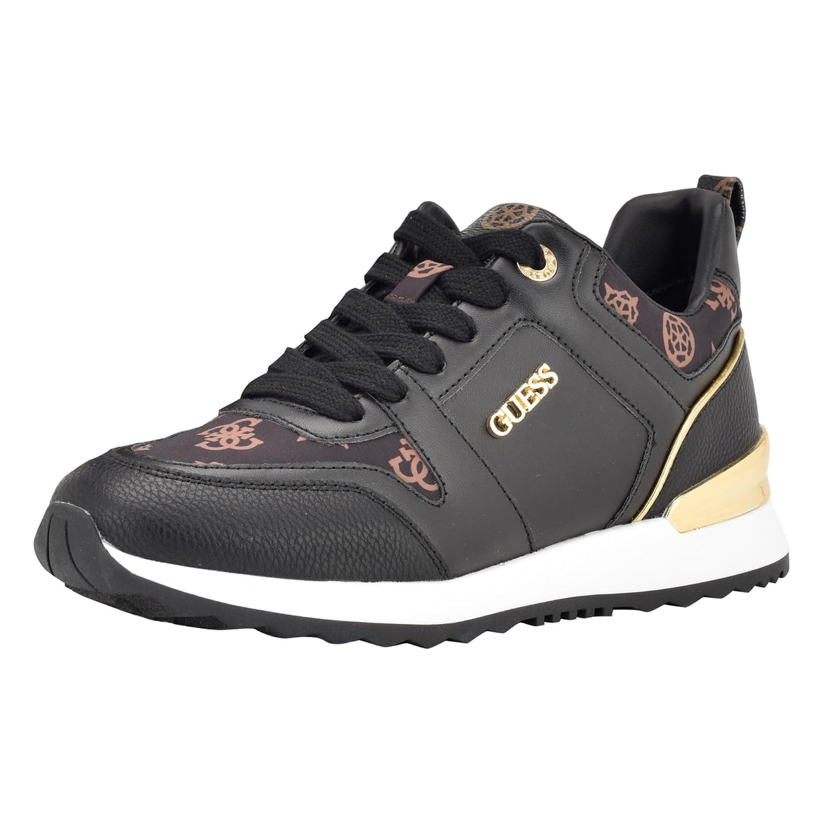 GUESS Tenis Casual para Mujer - 26.0 cm - Negro