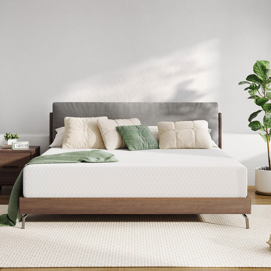 Novilla Colchón de tamaño Individual, colchón de Espuma viscoelástica de 8 Pulgadas Individual para Alivio de presión y sueño cómodo, Funda extraíble Lavable, colchón Doble Certificado CertiPUR-US en