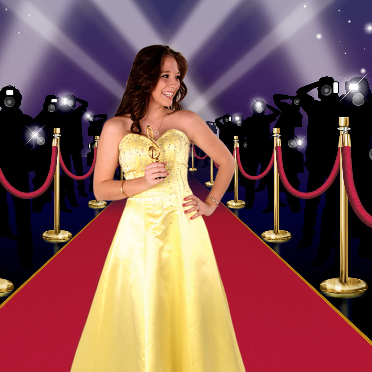 Red Carpet Insta - Fondo de fondo para fotos (2 unidades)