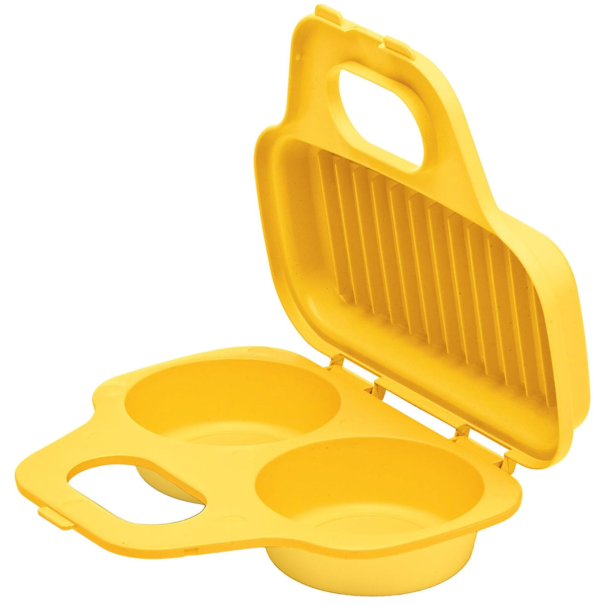 Progressive International Prep Solutions by Progressive - Cazador furtivo de huevos para microondas, fácil de usar, desayunos, almuerzos y cenas, apto para lavaplatos