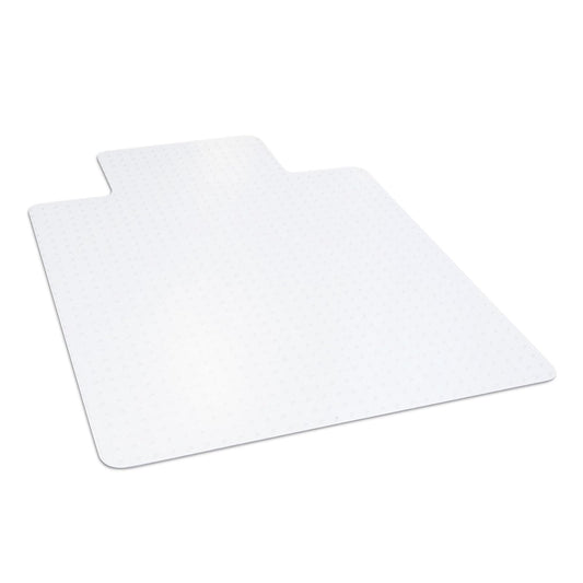 Dimex - Tapete para silla de oficina para alfombra de pelo bajo con labio, 36 x 48 pulgadas, transparente