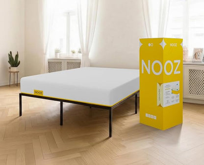Nooz Colchón en Caja Essential, Matrimonial, Altura 16cm, Espumas de Alta Calidad para un Mejor Descanso