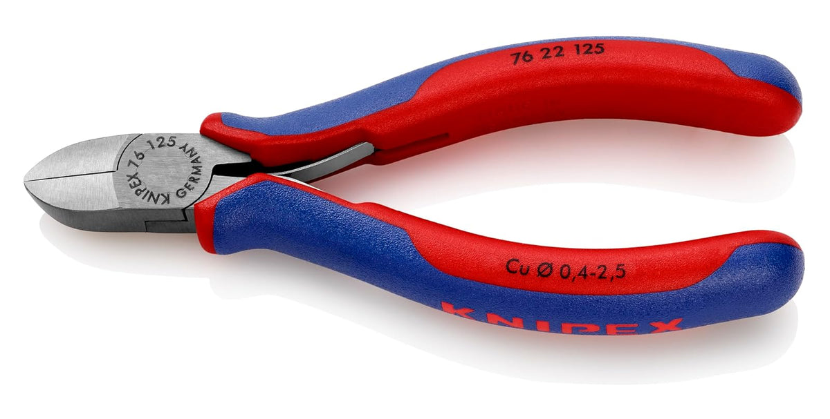 KNIPEX 76 22 125 Comfort Grip Electronics - Cortador diagonal