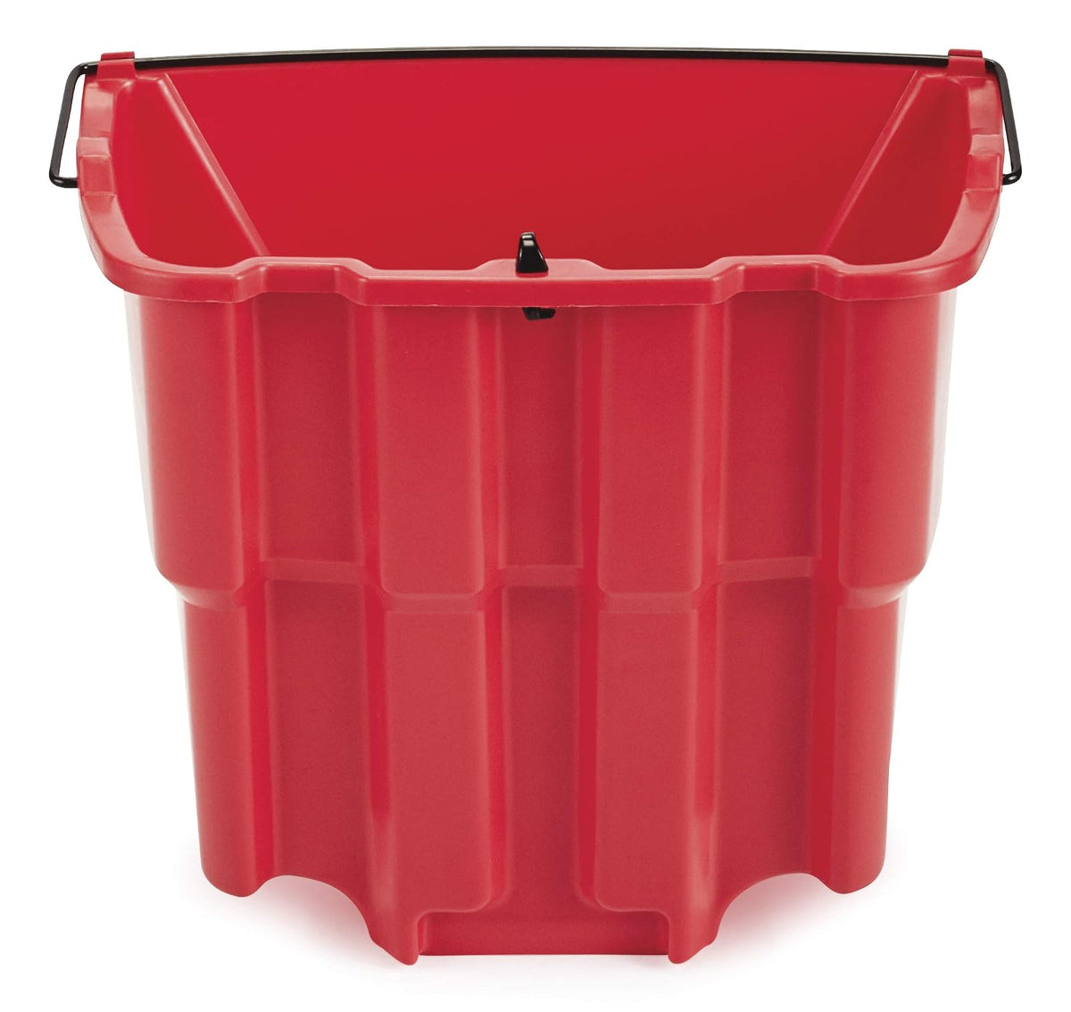 Rubbermaid Commercial Dirty Water Bucket for WaveBrake Mop Buckets, 18-Quart, Red, FG9C7400RED