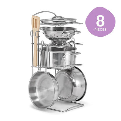 Melissa & Doug Juego De Batería De Cocina