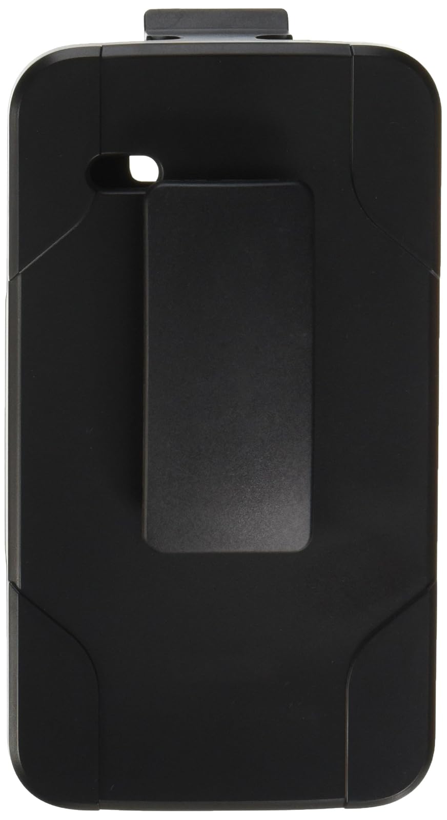 Reiko Silicone Case and Protector Cover Holster with Clip for Alcatel Onetouch Sonic LTE A851L, Black