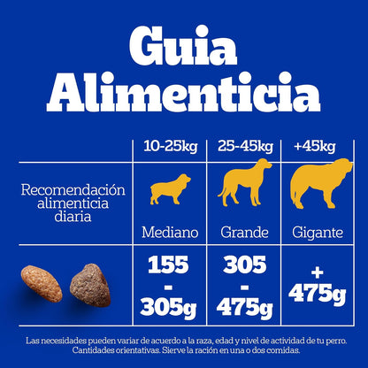 Pedigree - Pancita Saludable Croquetas para Perro Adulto, Sabor Salmón, Pavo y Zanahoria, Alimento Completo para Perro con Proteínas y Fibras Prebióticas, 10 kg