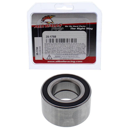 Juego de rodamientos de rueda All Balls Racing 25-1788 compatible con/reemplazo para Polaris 450 HO 2x4 MD 2016, Brutus HD 900 2013-2014, Brutus HD 1000 2016-2018, Forest 800 6x6 2015, ACE 325 20