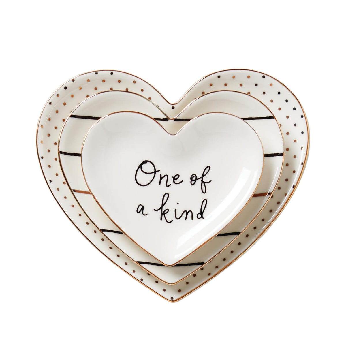 Kate Spade New York Charmed Life - 3 piezas para atrapar todo, 3 unidades, color blanco