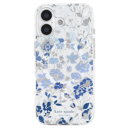 Kate Spade New York - Funda para iPhone 17, diseño de Flores Azules