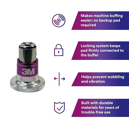3M Adaptador de Borlas Doble Cara Quick Connect Automotriz