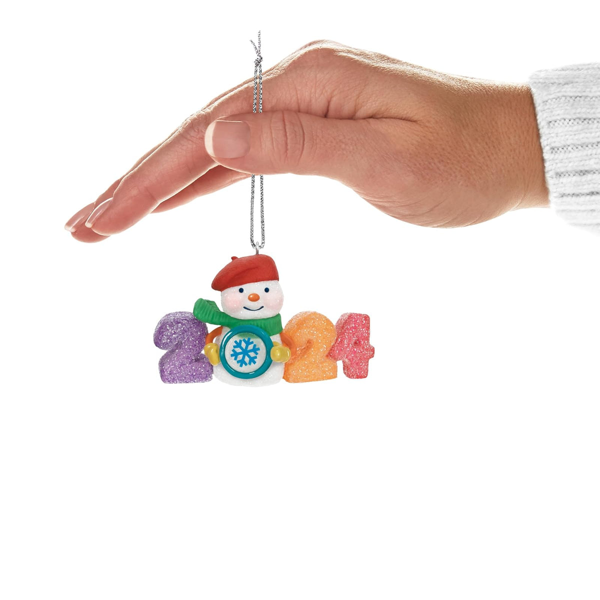 Hallmark - Adorno navideño de Recuerdo 2024, Sweet Decade 2024, Regalos para coleccionistas de muñeco de Nieve