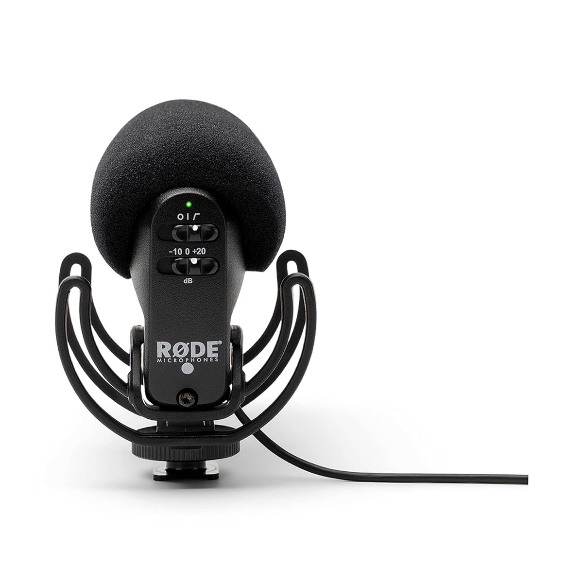 Micrófono Rode VideoMic de condensador direccional de video con soporte Negro