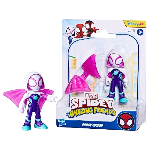 Spidey and His Amazing Friends Figura Ghost-Spider 7,6 cm