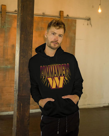 Junk Food Washington Commanders Team Spotlight - Sudadera con Capucha para Adultos Sudadera con Capucha Unisex Adulto