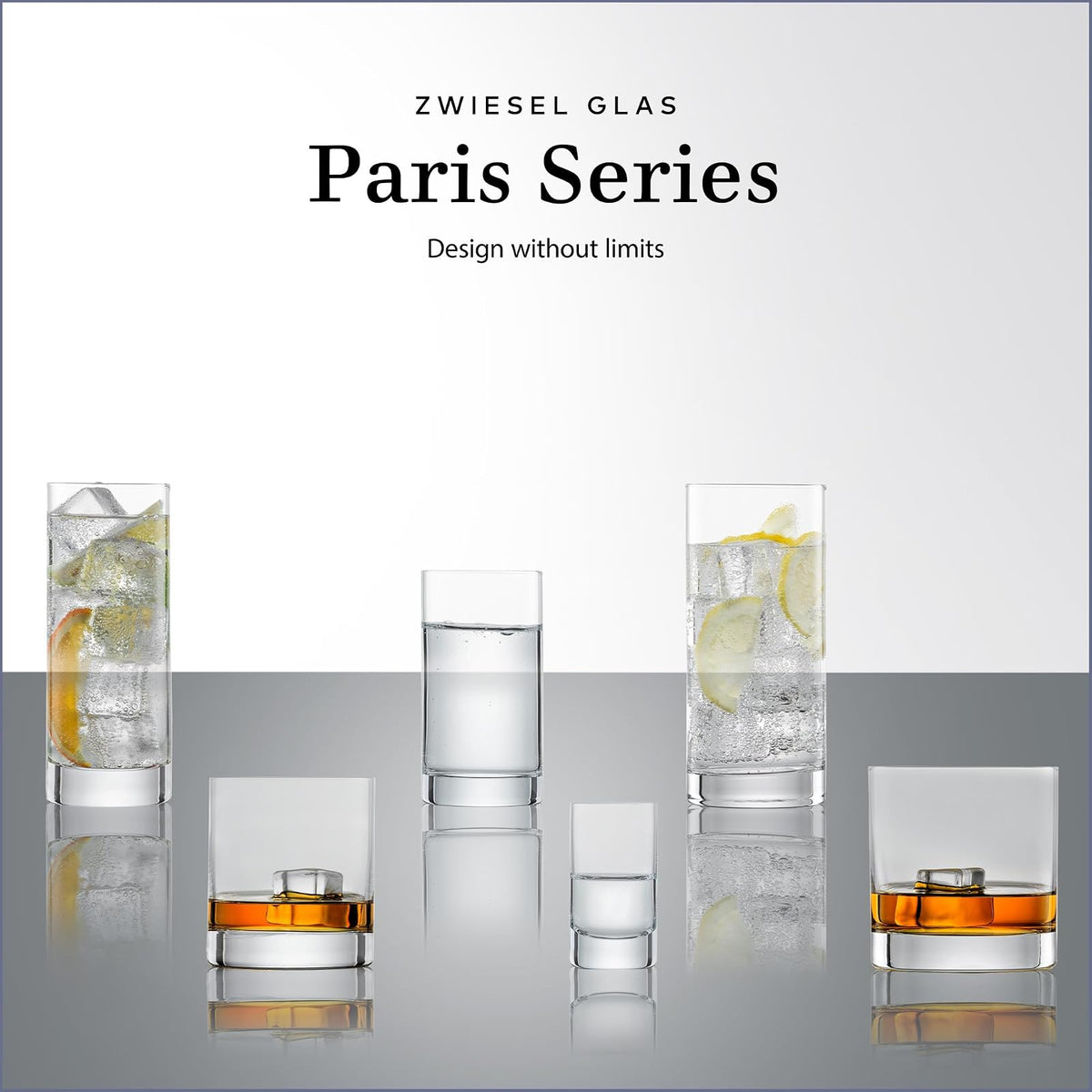 Schott Zwiesel Tritan Crystal Glass Iceberg Barware Collection Old Fashioned, 13-1/2-Ounce, Set of 6