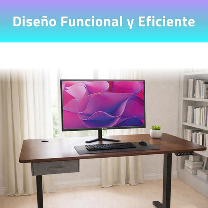 Monitor Hostech 19.5" HT-600 Panel Plano LED HD 75Hz 5ms 1xVGA + 1xHDMI + Vesa 100x100mm Negro