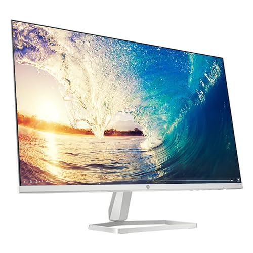 HP Monitor 527sw FHD S5, 27", IPS, 1920 x 1080, 100 Hz, 5ms GtG, Eye Ease, Luz Azul Baja, Micro Bordes, HDMI/VGA, Plateado/Blanco (94F46AA)