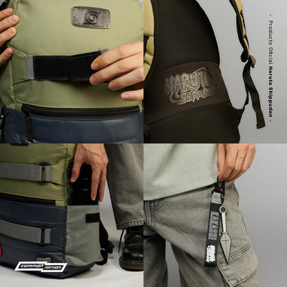 Naruto NTS005-BP156A Mochila Kakashi 19L, Verde, Grande