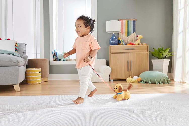 Fisher-Price Perrito Pequeño Snoopy con Movimiento y Sonido 1+ Años