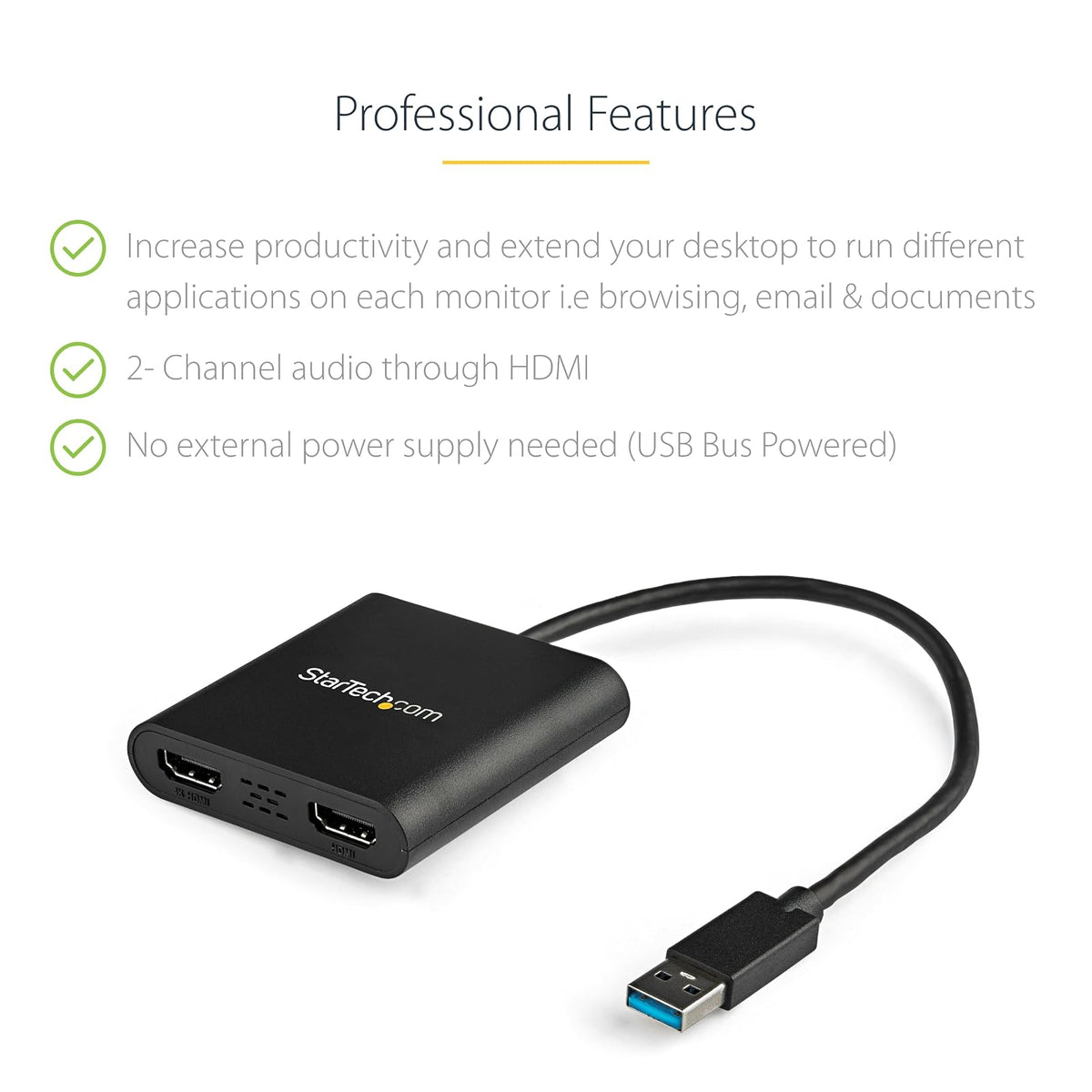 StarTech USB32HD2 Adaptador de Vídeo USB