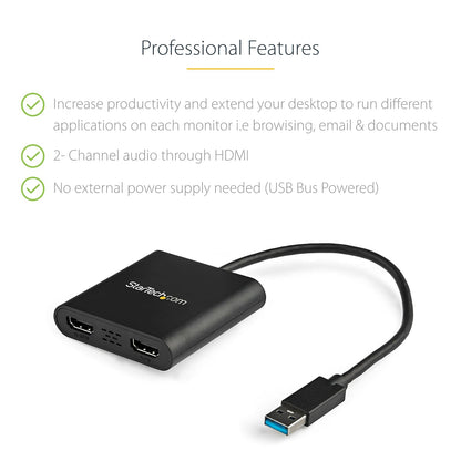 StarTech USB32HD2 Adaptador de Vídeo USB