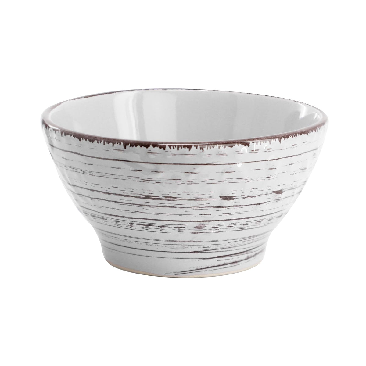 Elama Malibu Calcita - Juego de vajilla de 16 piezas de gres en relieve, esmalte reactivo, color gris claro, vajilla, juego de vajilla (gris calcita)