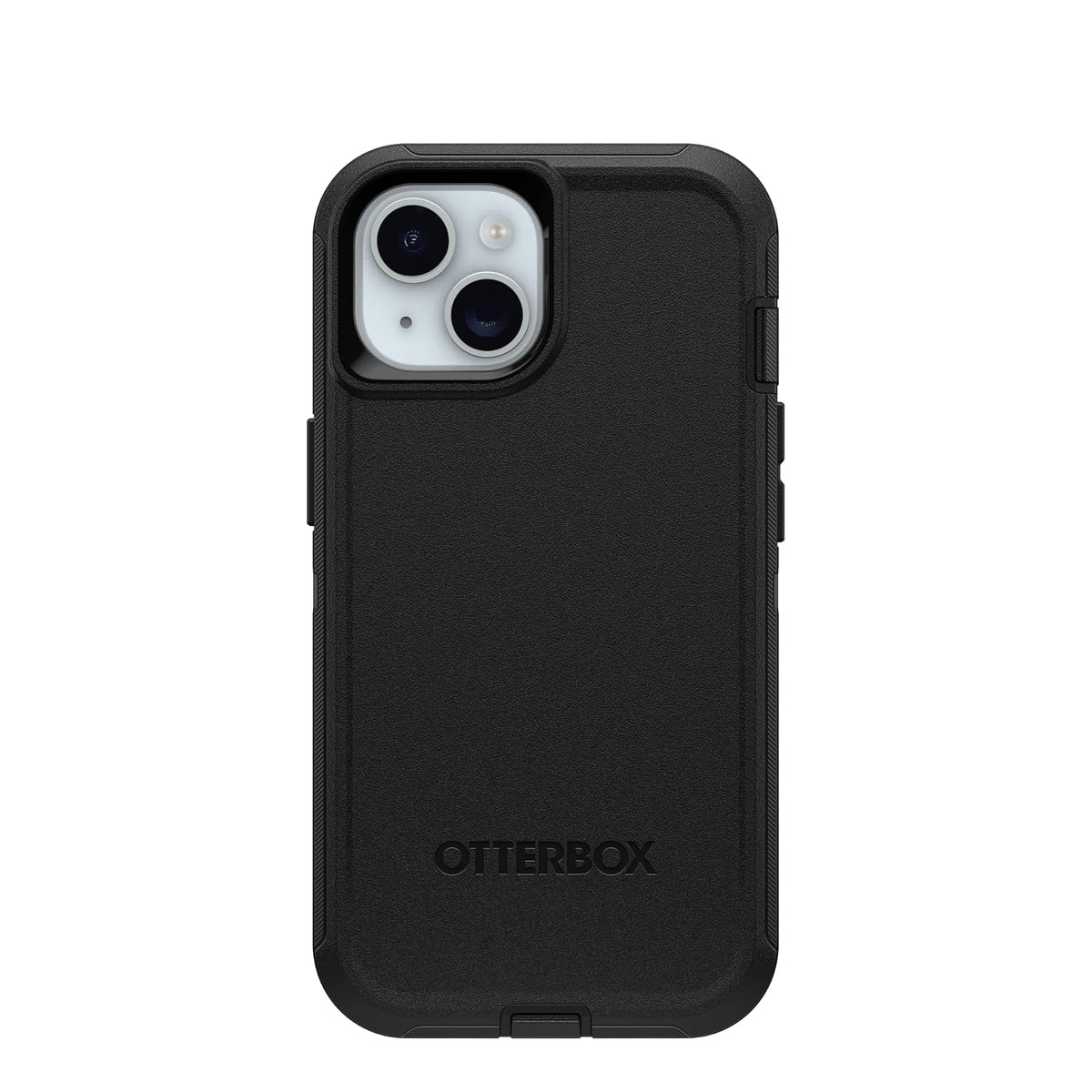 Otterbox Funda para iPhone 15, iPhone 14 Y iPhone 13 Defender Series -, Sin Pantalla, Resistente Y Duradera, con Protección De Puerto, Incluye Soporte De Clip De Funda Negro