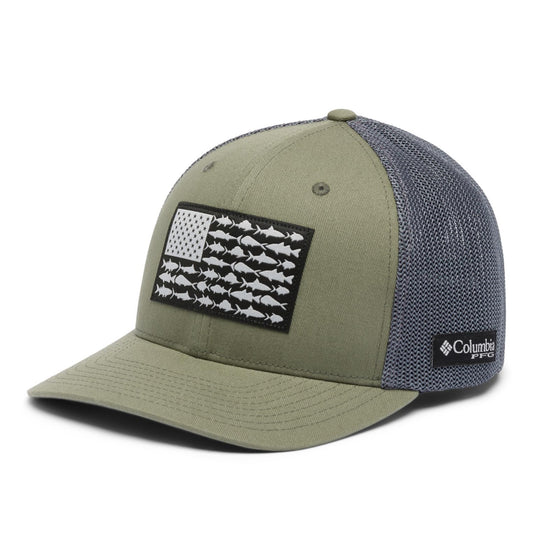 Columbia Gorra de Malla con Bandera de Pescado de PFG Gorra para Unisex Adulto